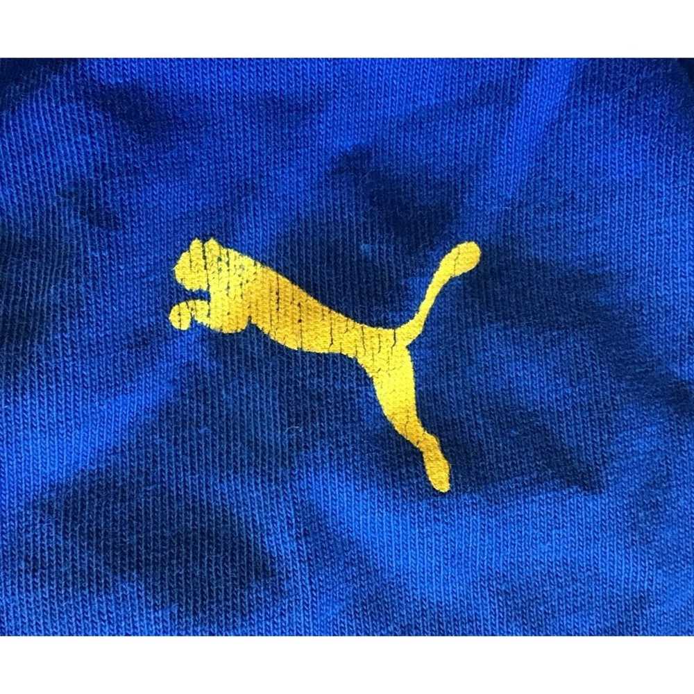 Usain Bolt Puma T-Shirt, Blue, Size Large - image 4