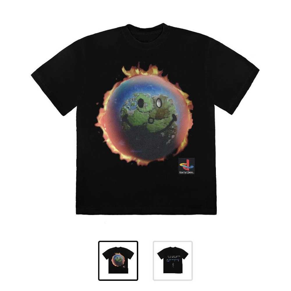 Travis Scott Travis Scott The World Tee Shirt Bla… - image 2