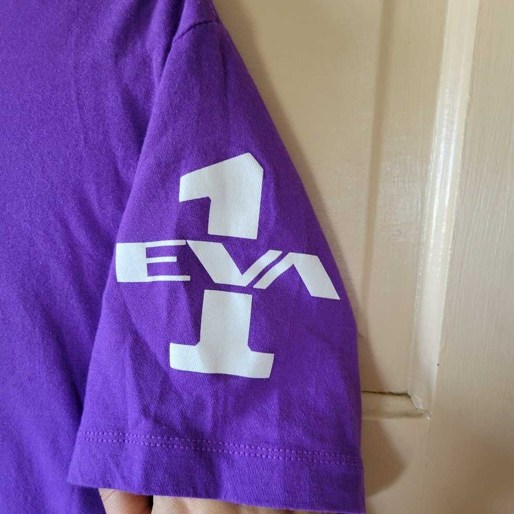Rare Neon Genesis Evangelion Purple T Shirt EVA-0… - image 4