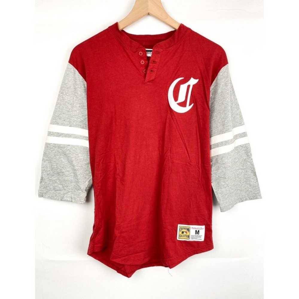 Mitchell & Ness Cincinnati Reds Baseball Raglan 3… - image 2