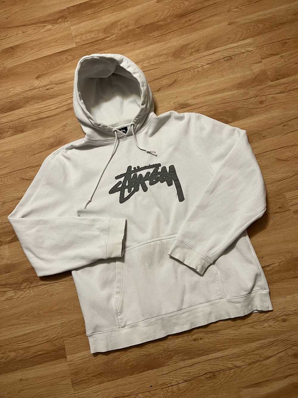 Streetwear × Stussy × Vintage Stussy hoodie logo … - image 3