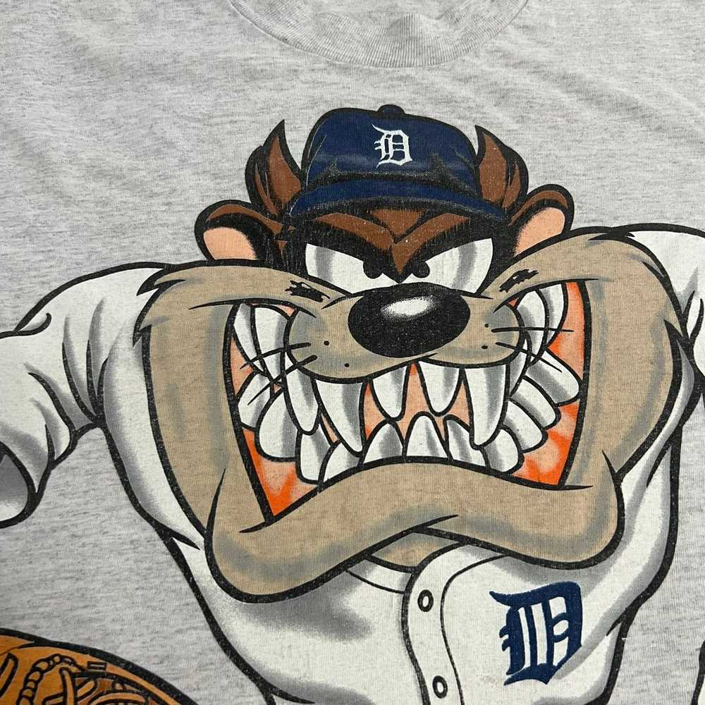 Vintage MLB Detroit Tigers Tasmanian Devil T Shir… - image 5