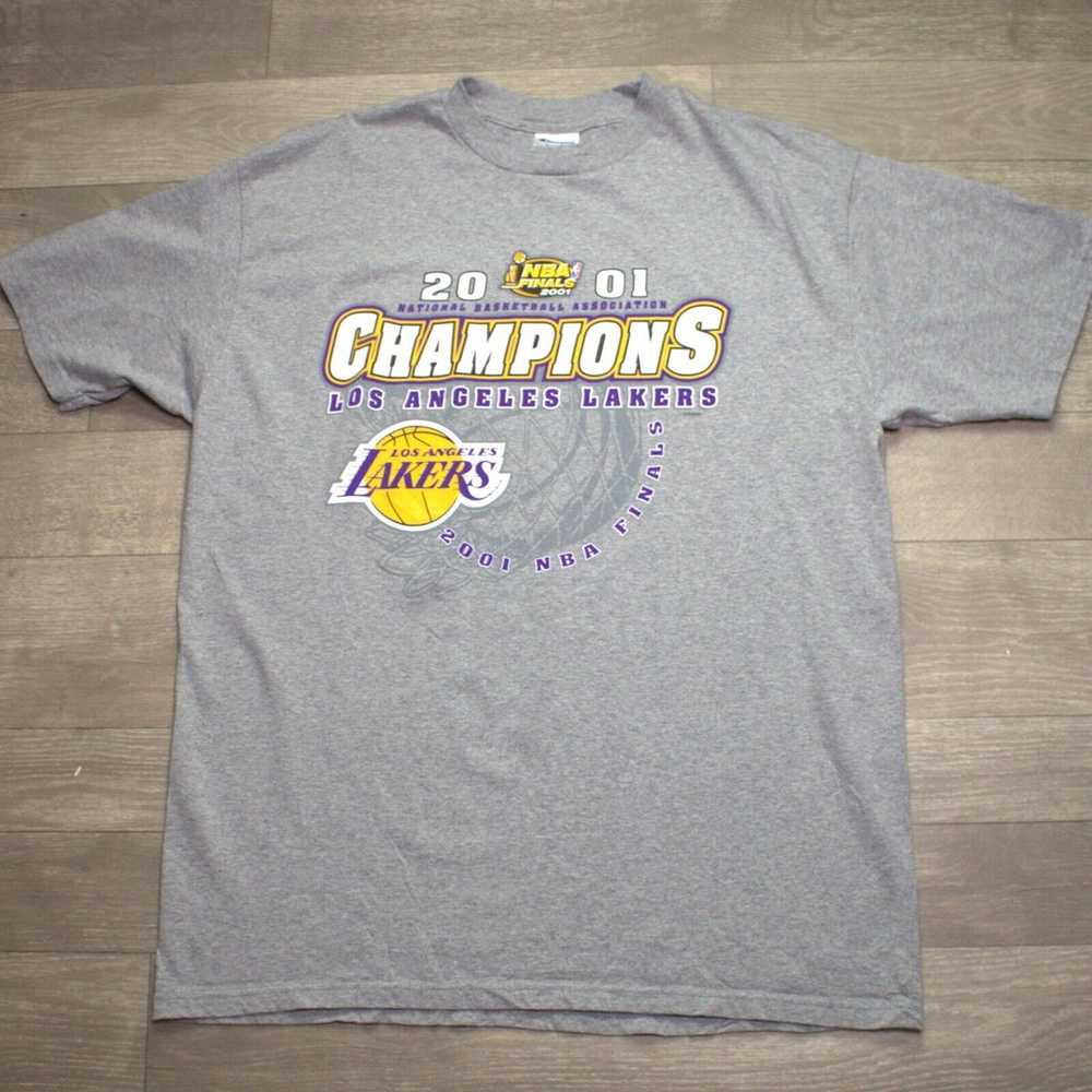 Los Angeles Lakers Champion 2001 NBA Champions T … - image 2