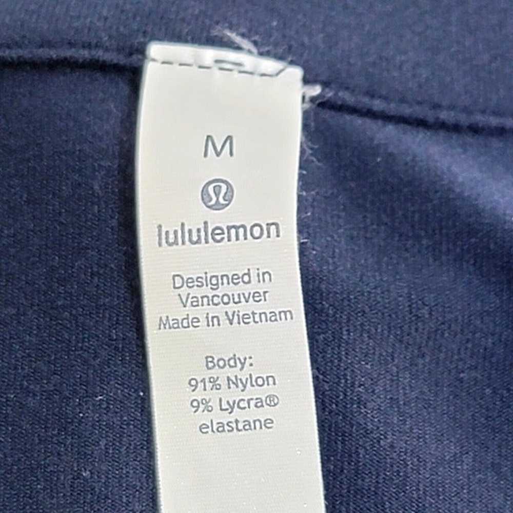 Lululemon Mens M Navy Blue Metal Vent Tech Fitted… - image 10