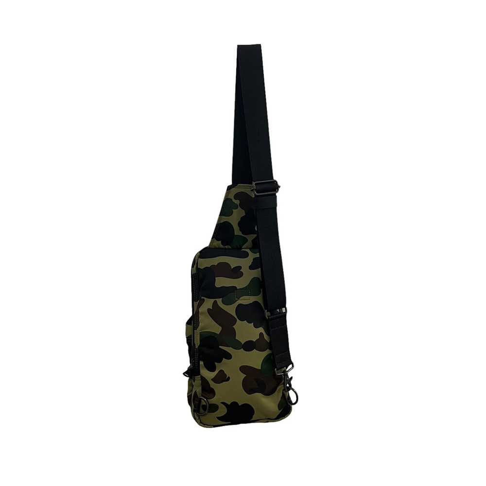 PORTER/BAPE/Fanny Pack/Camouflage/Nylon/GRN/ - image 2