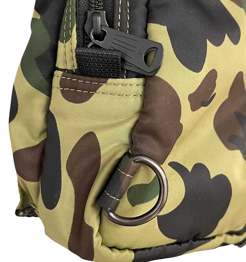 PORTER/BAPE/Fanny Pack/Camouflage/Nylon/GRN/ - image 5