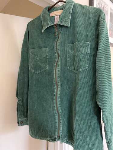 Corduroy-like zip long sleeve (L) | Used,…