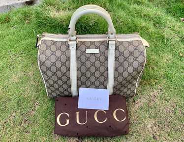 Gucci Authentic Gucci GG Supreme Joy Boston Mediu… - image 1