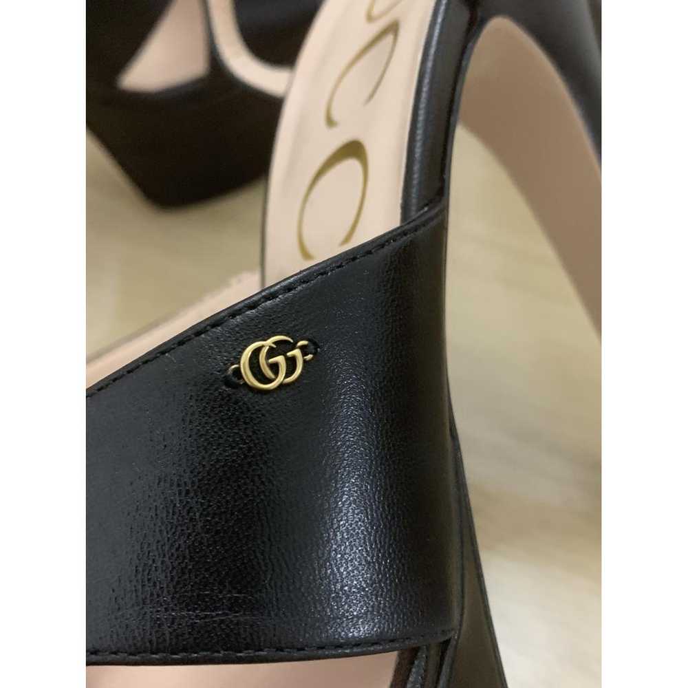 Gucci Leather sandal - image 10