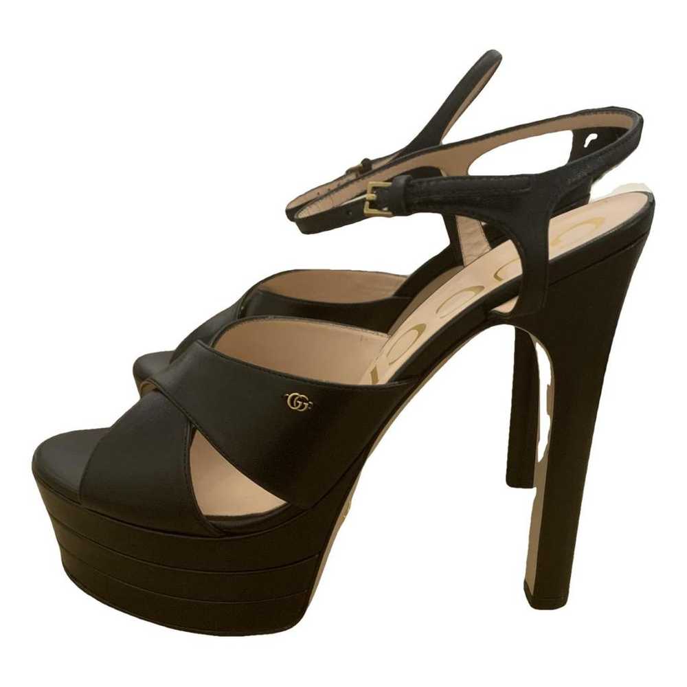 Gucci Leather sandal - image 1