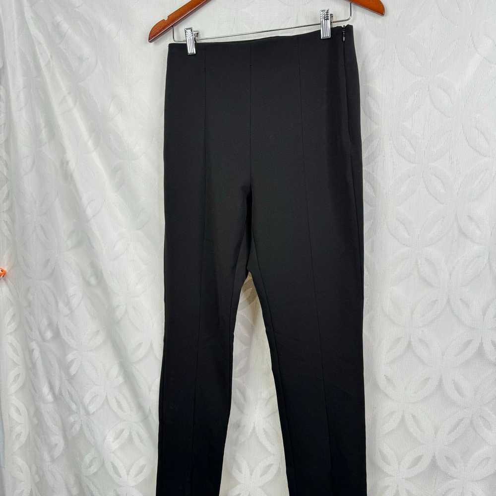 Zara Zara Black High-Waisted Trousers with Front … - image 7