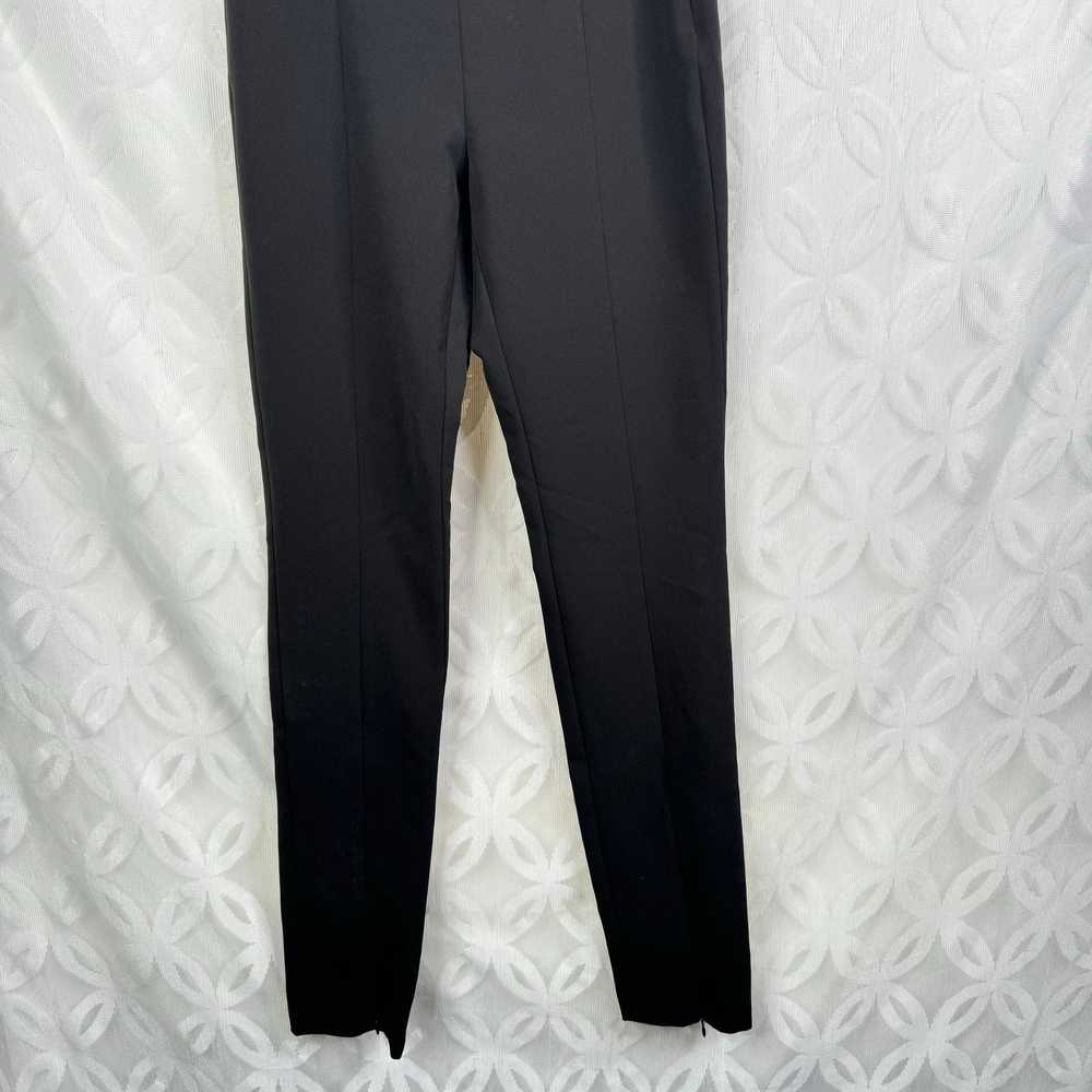 Zara Zara Black High-Waisted Trousers with Front … - image 8