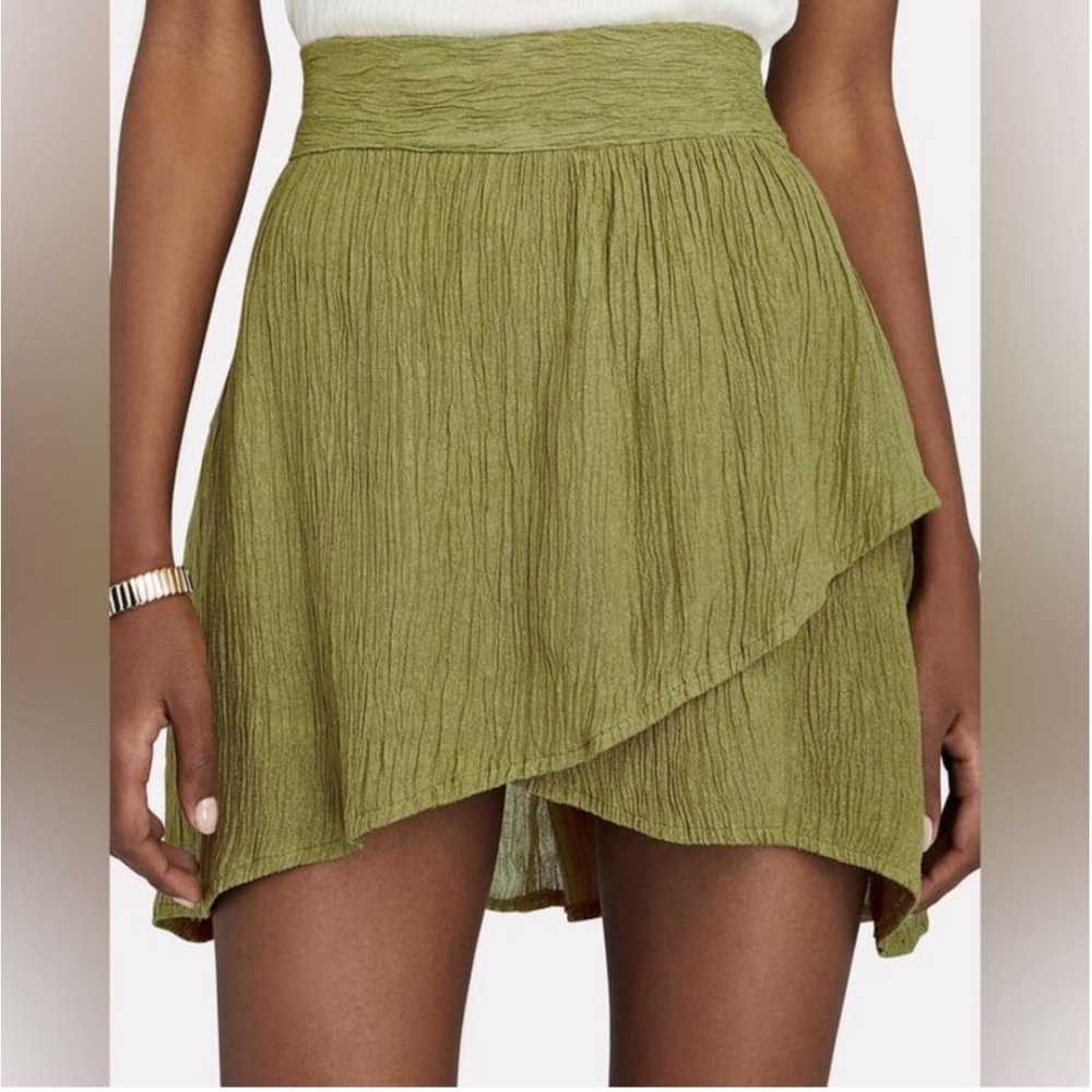 Savannah Morrow Silk mini skirt - image 2