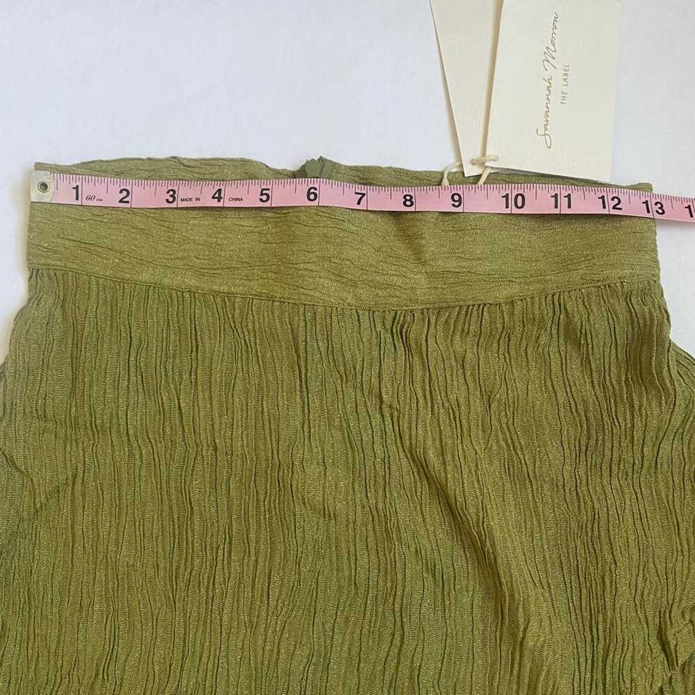 Savannah Morrow Silk mini skirt - image 6