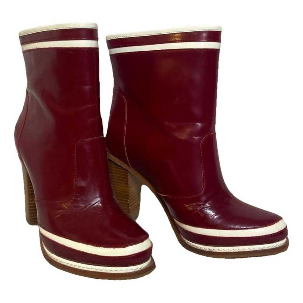 Diane Von Furstenberg Patent leather ankle boots - image 1