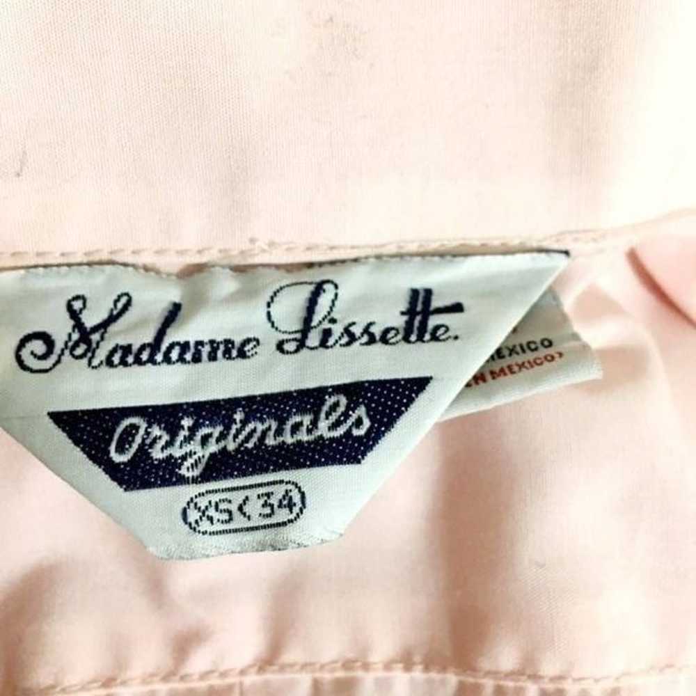 Madame Lissette Originals Vtg 80's Embroidered Sh… - image 10