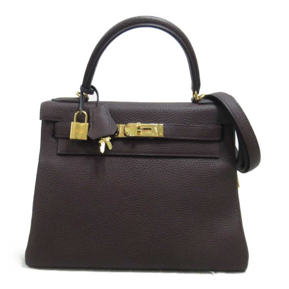 Hermès Kelly 28 leather handbag - image 1