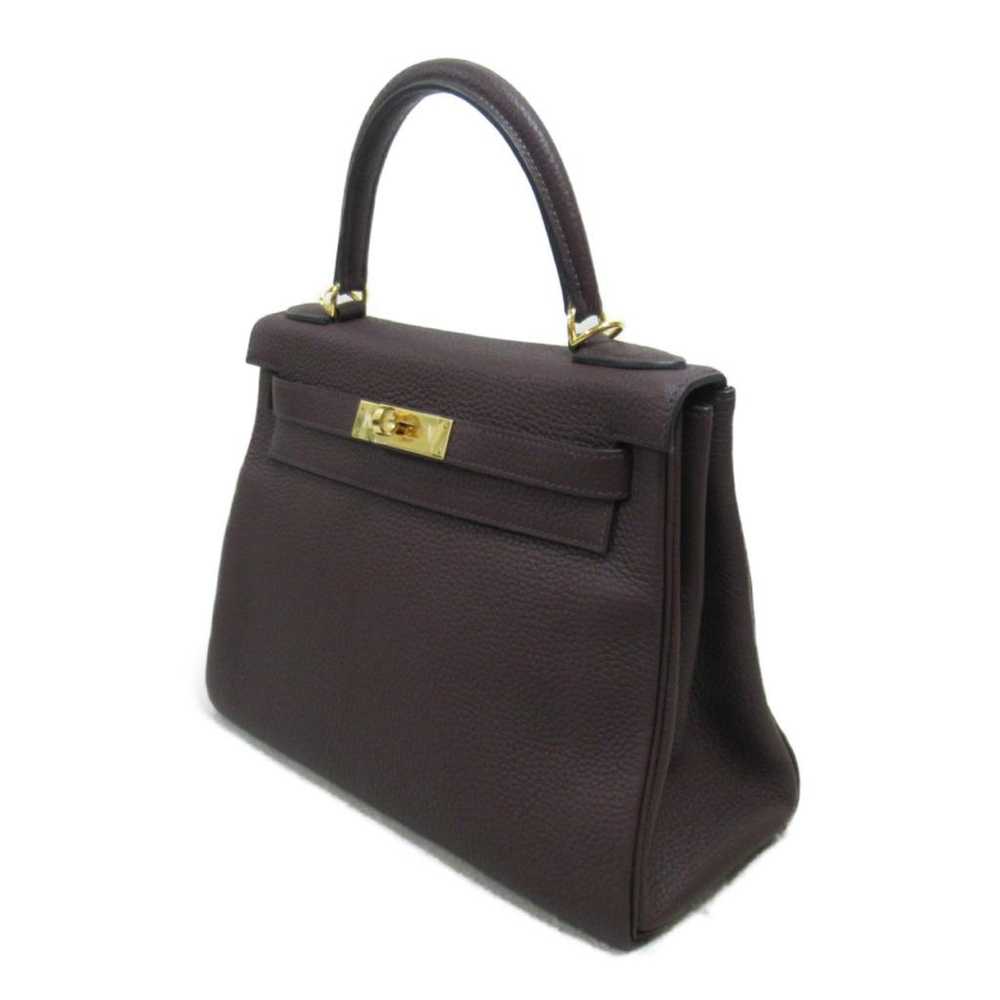 Hermès Kelly 28 leather handbag - image 3