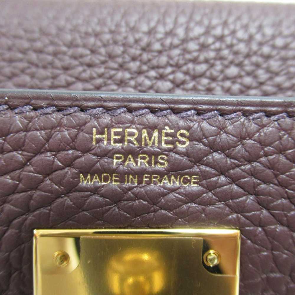 Hermès Kelly 28 leather handbag - image 6