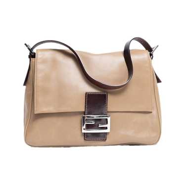 Fendi Mamma Baguette leather handbag