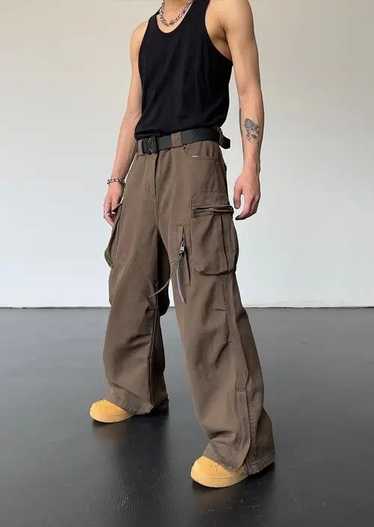 Japanese Brand × Streetwear × Vintage Brown Workwe