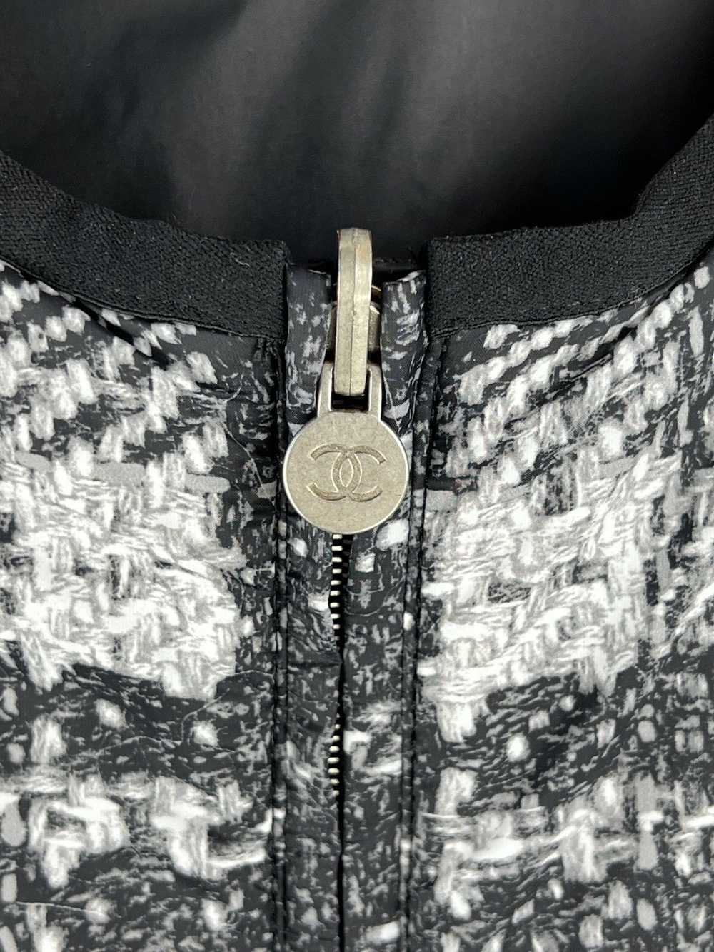 Chanel CHANEL Tweed Nylon Reversible Jacket - image 2