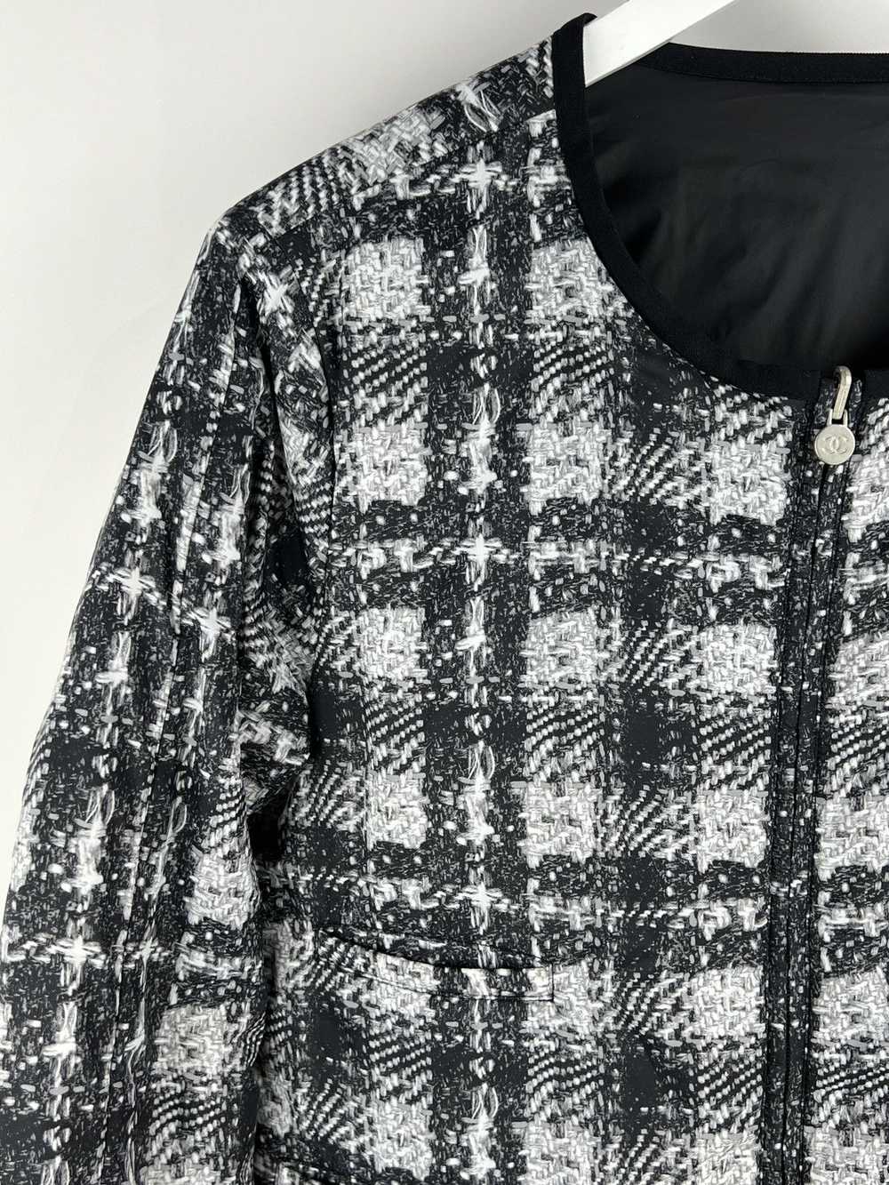 Chanel CHANEL Tweed Nylon Reversible Jacket - image 3