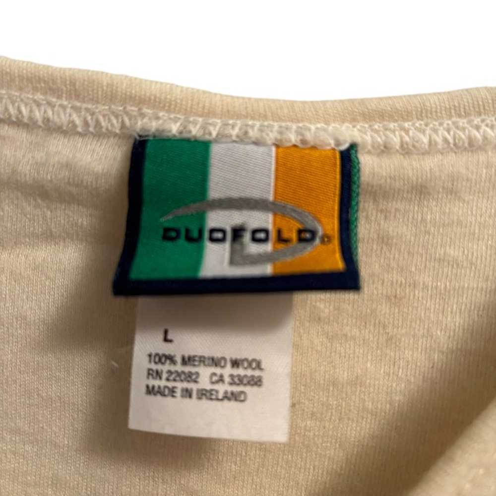 Vtg 80s Women’s Duofold Ireland Merino Wool Tunic… - image 2