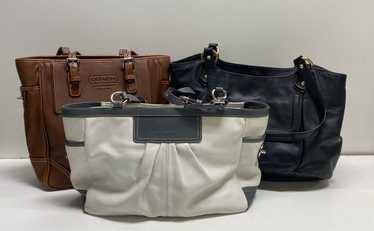 Coach Assorted Bundle Lot Set of 3 Handbags - image 1
