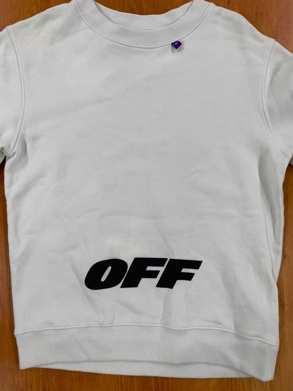 Off-White × Streetwear Off White Crewneck - image 4