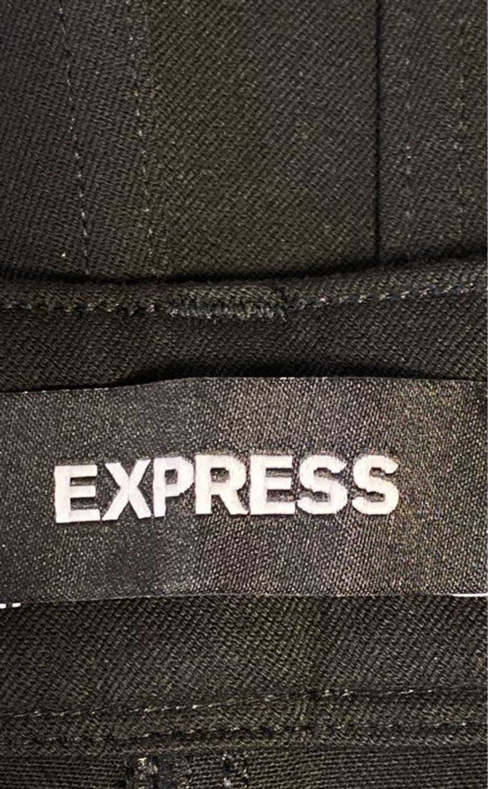 NWT Express Womens Black Pocket Flat Front High R… - image 4