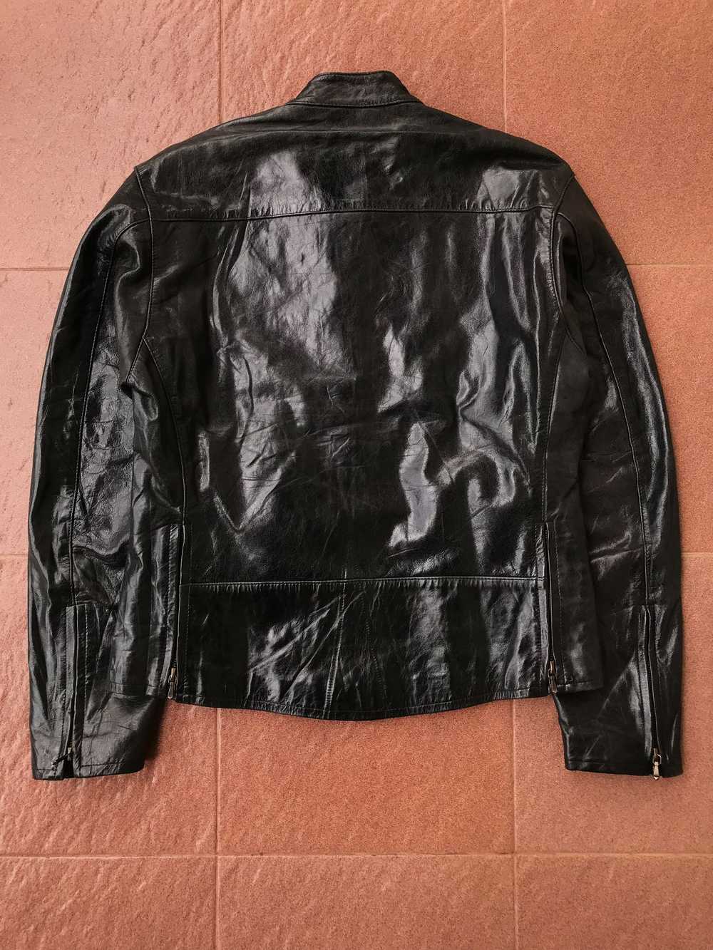 Leather Jacket × Lonsdale Lonsdale Leather Jacket - image 2