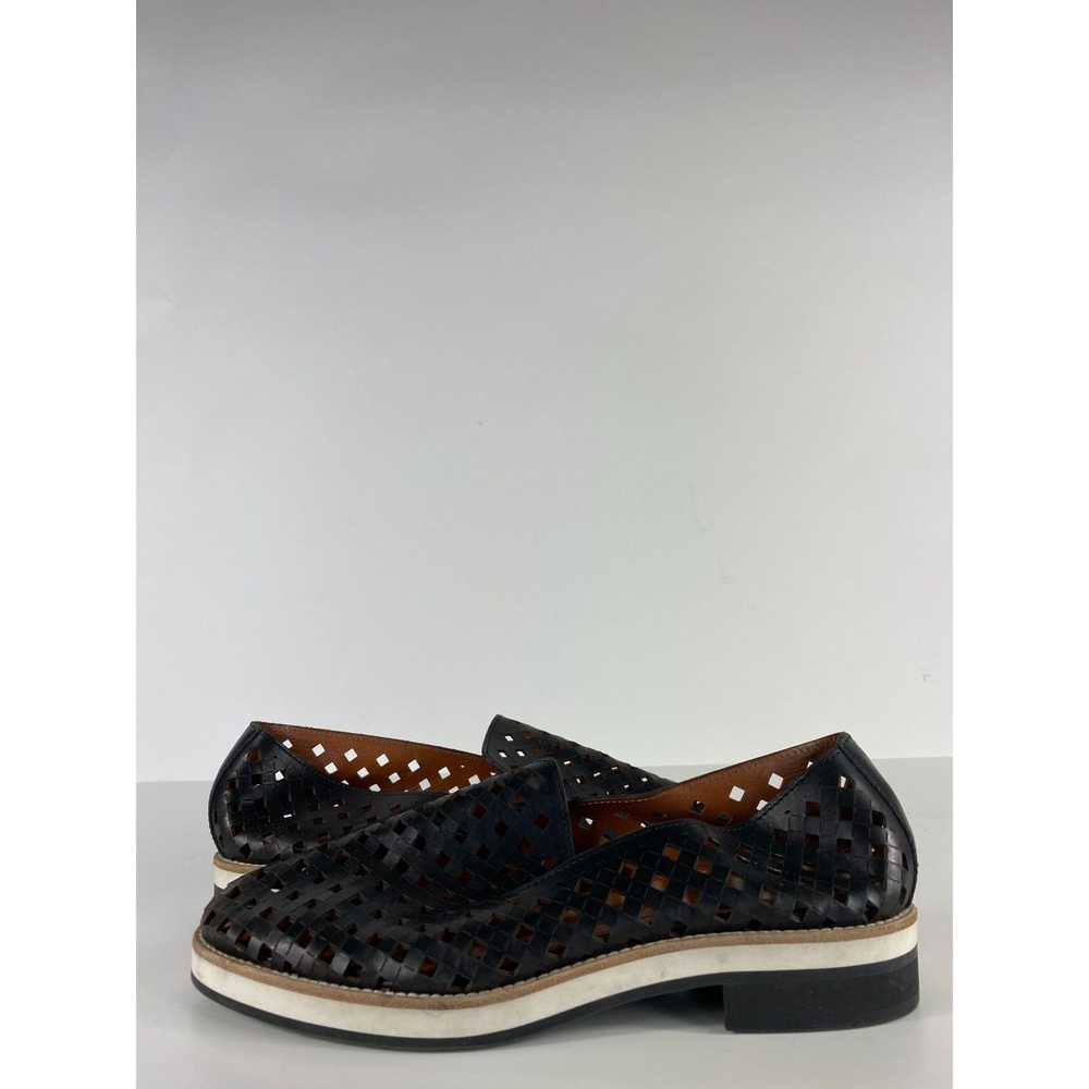 Aquatalia Aquatalia Perforated Leather Loafers Sl… - image 1