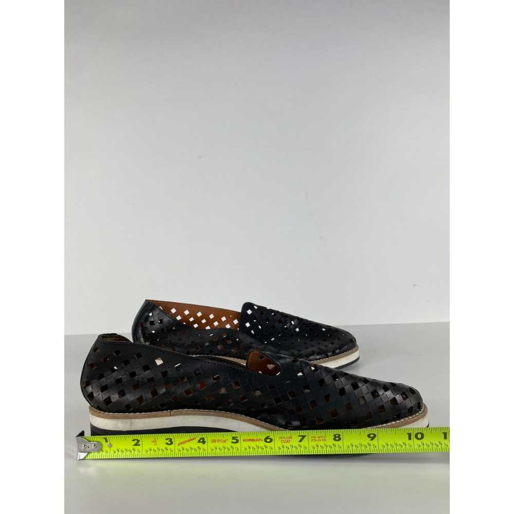 Aquatalia Aquatalia Perforated Leather Loafers Sl… - image 8