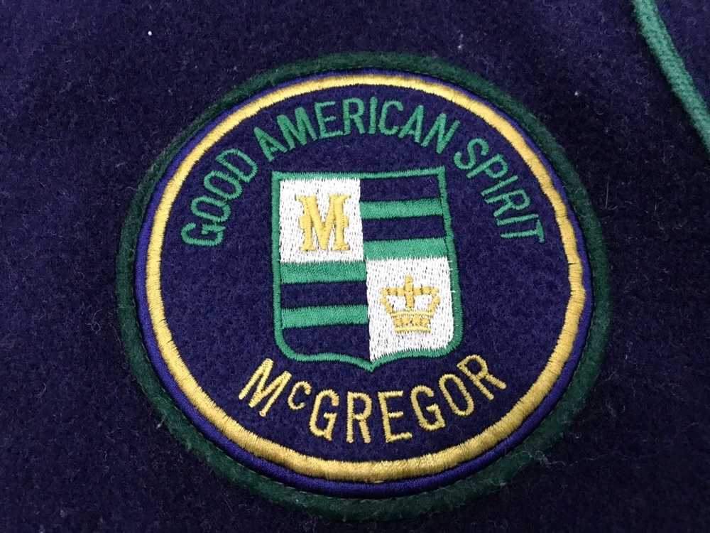 Mcgregor × Varsity Jacket Vtg Mcgregor Good Ameri… - image 4