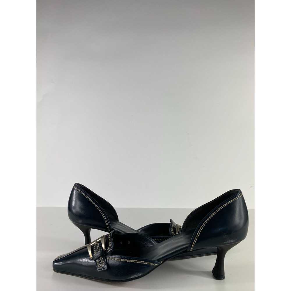 Stuart Weitzman Stuart Weitzman Black Leather Pum… - image 1