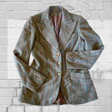 Vintage Wool Blazer Womens Panoply Pinky and Diann