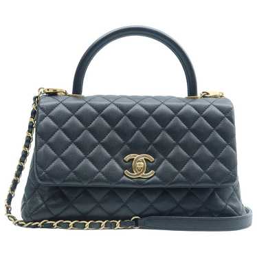 Chanel Coco Handle leather satchel - image 1