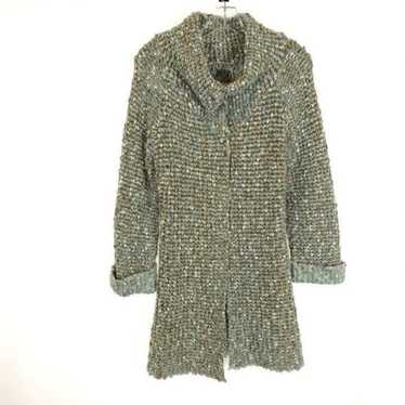 Anthro Curio Chunky Knit Sweater Coat - image 1