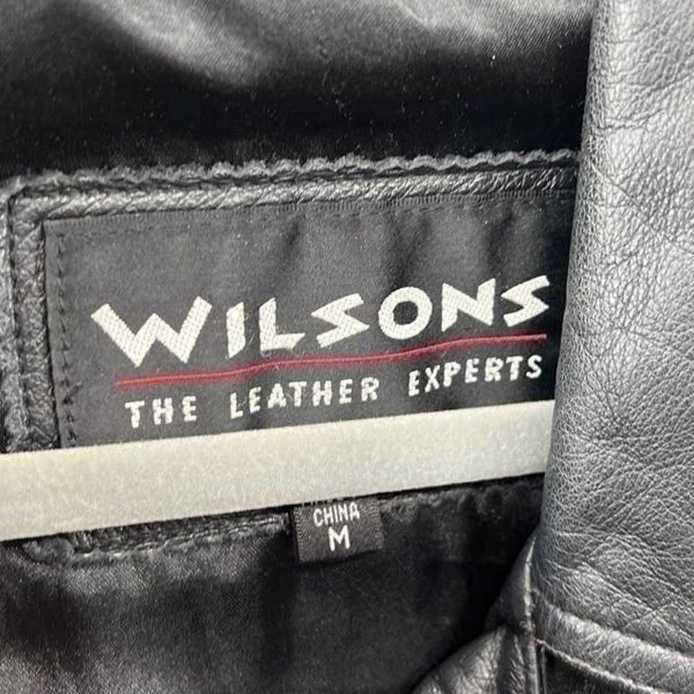 Womens Minimal 90s Wilsons Leather Black Leather … - image 2
