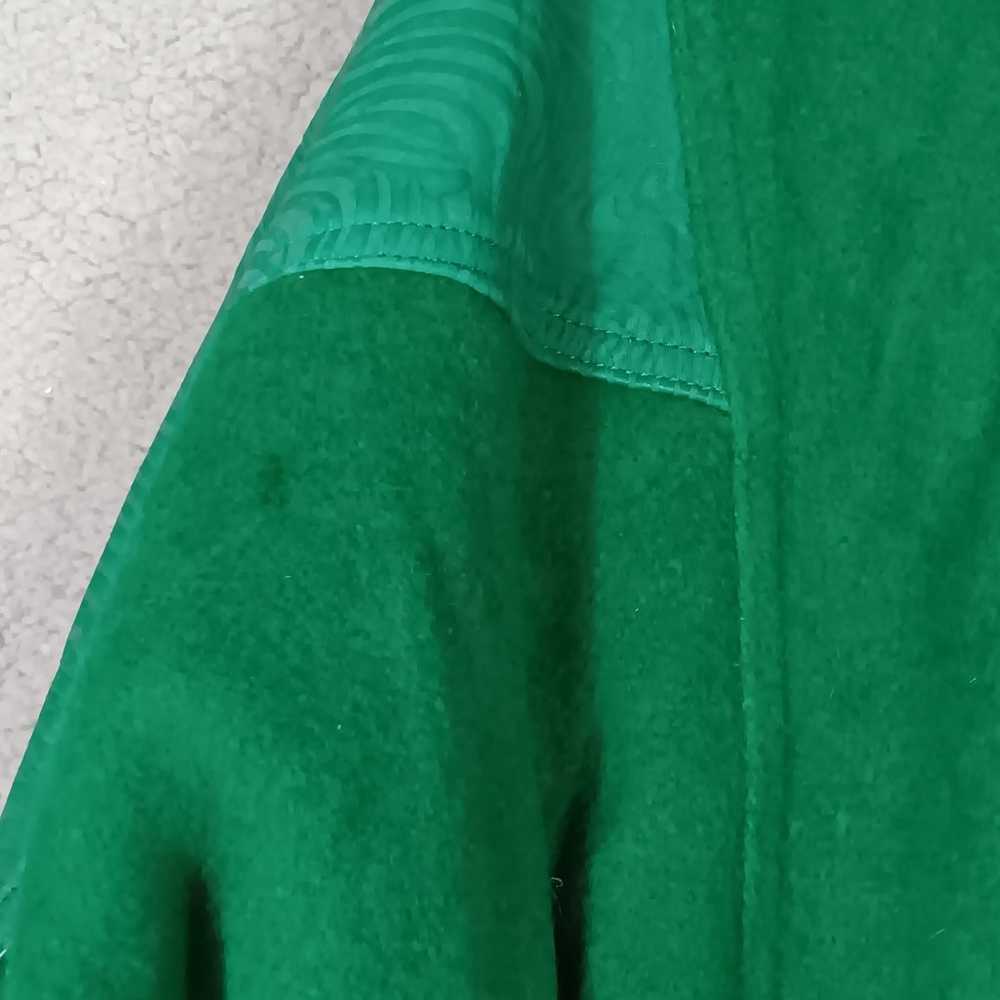 Vintage Winlit Women Jacket Size Medium Green Fel… - image 10