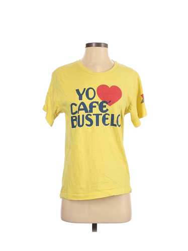 Assorted Brands Women Yellow Short Sleeve T-Shirt… - image 1