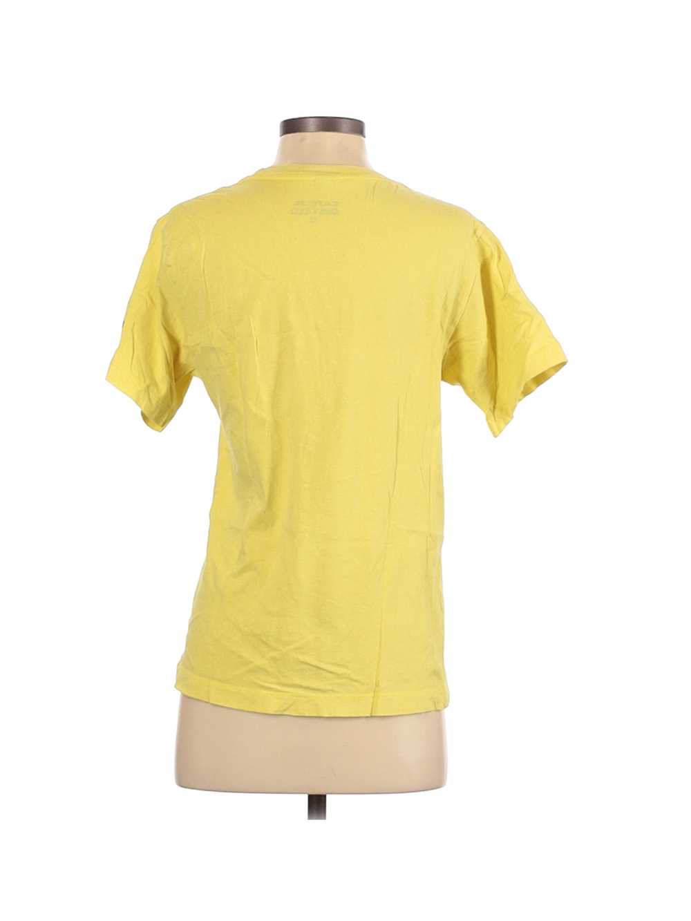 Assorted Brands Women Yellow Short Sleeve T-Shirt… - image 2