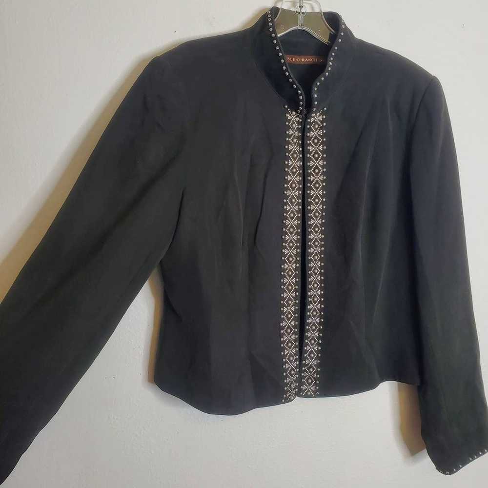 Double D Ranch Black Studded Embellished Jacket S… - image 4