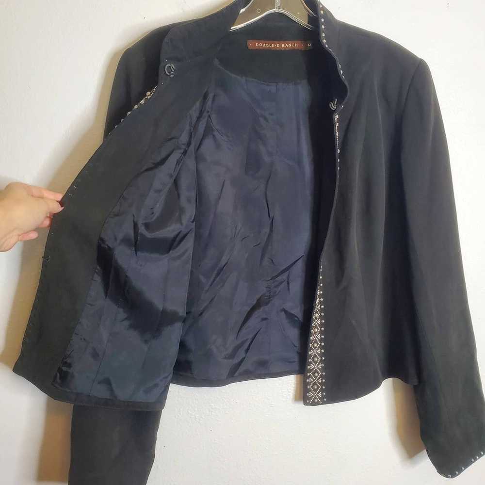 Double D Ranch Black Studded Embellished Jacket S… - image 7