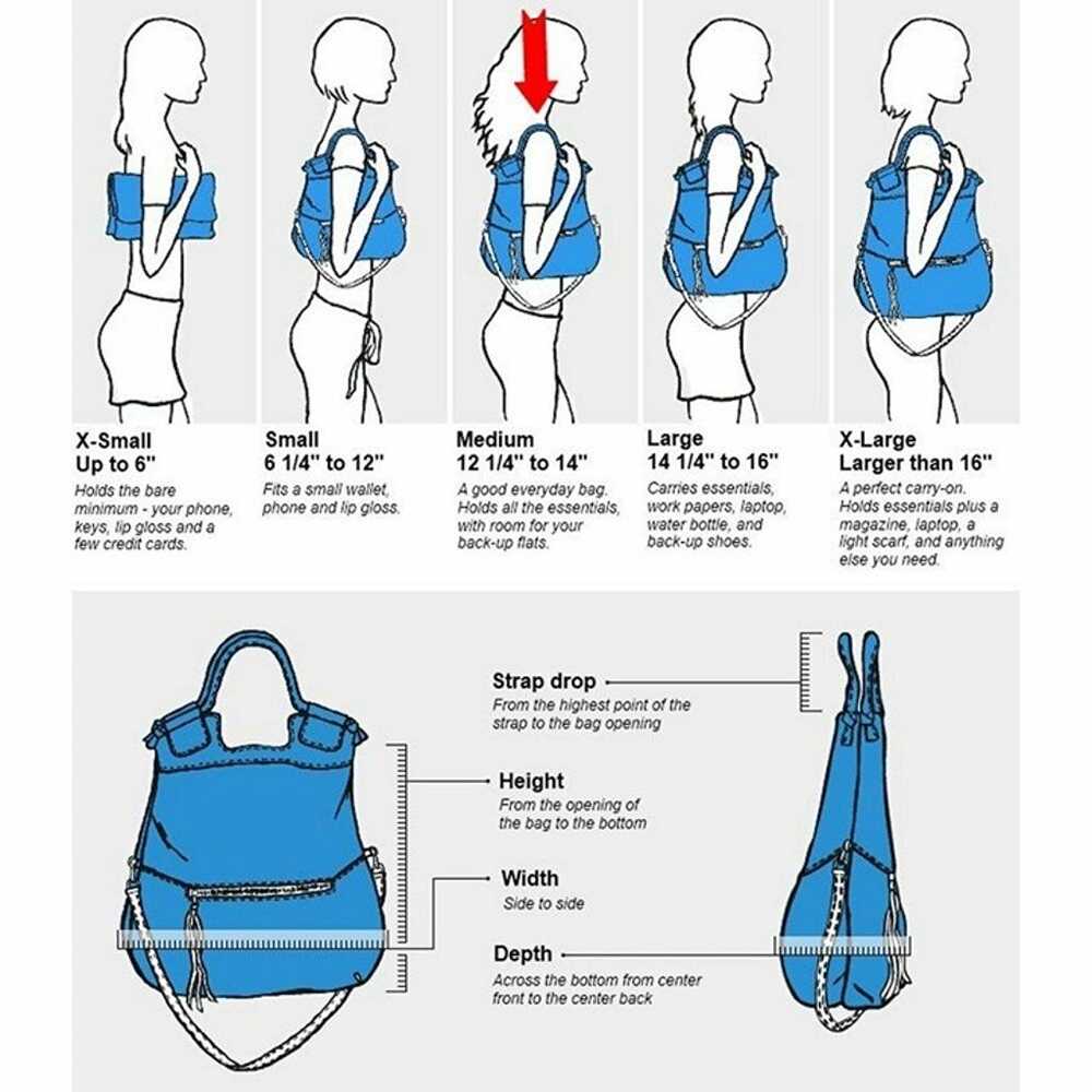 Civico 93 Crossbody Shoulder Bag Purse Brown Leat… - image 12