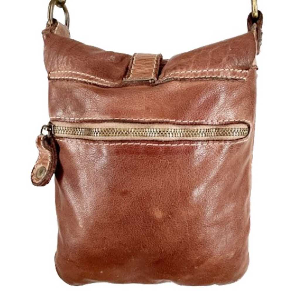 Civico 93 Crossbody Shoulder Bag Purse Brown Leat… - image 3
