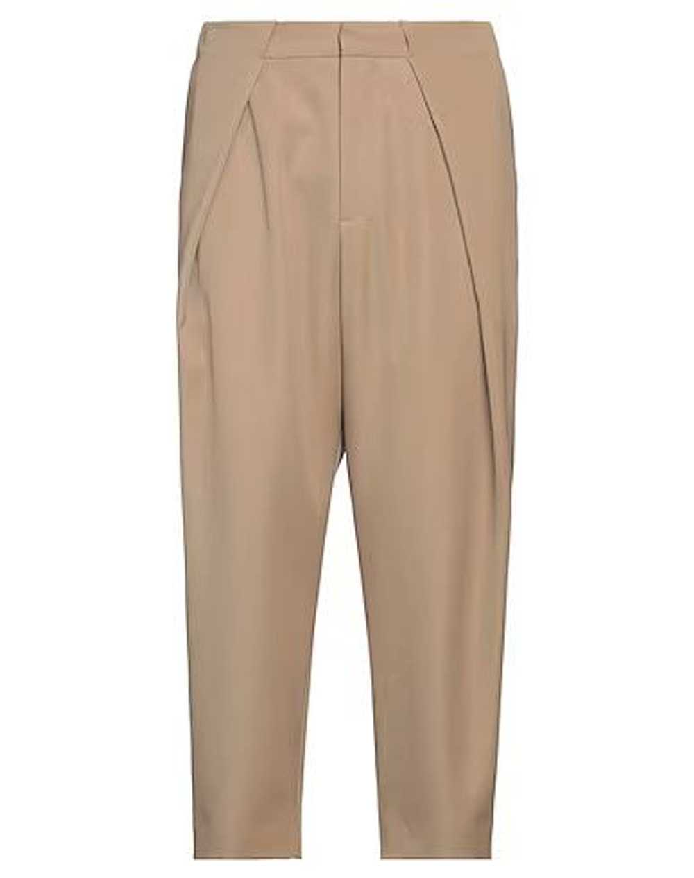 Balmain o1srvl11e0524 Side Folded Pants in Brown - image 2