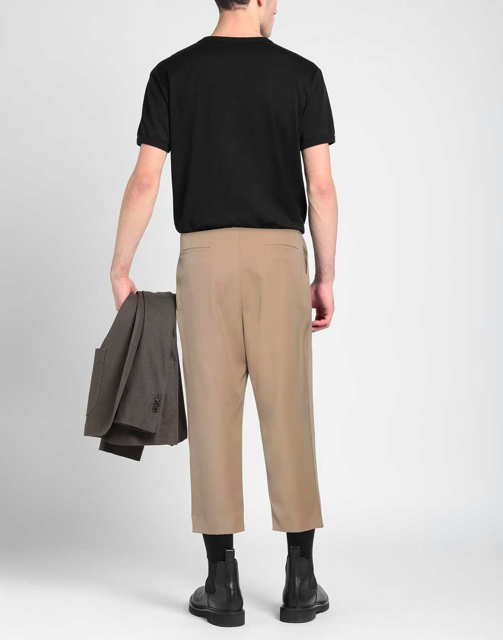 Balmain o1srvl11e0524 Side Folded Pants in Brown - image 4