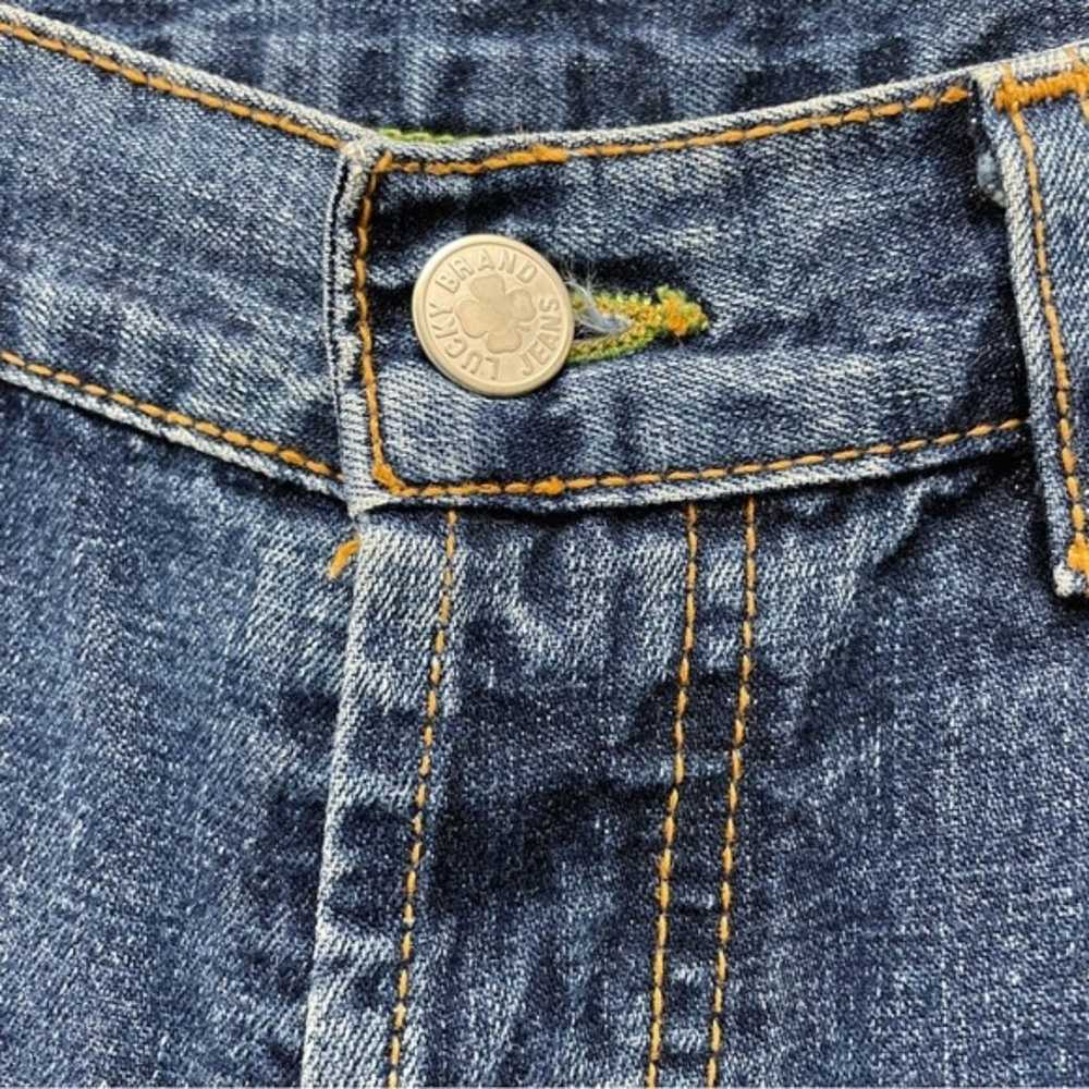 Vintage Y2K Lucky Brand Jeans Low Rise Easy Fit F… - image 8